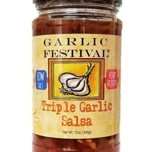 Salsa Triple Garlic Garlic Festival 12
