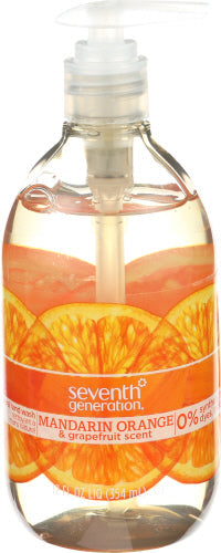 Seventh Generation Hand Soap Mandarin Orange 12 OZ – Pack of 1