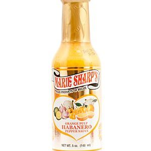 Marie Sharp’s Orange Pulp Habanero Hot Sauce, 5oz.