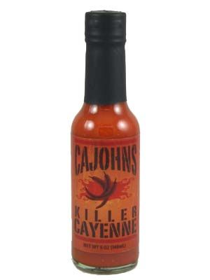 Cajohns Killer Cayenne Hot Sauce