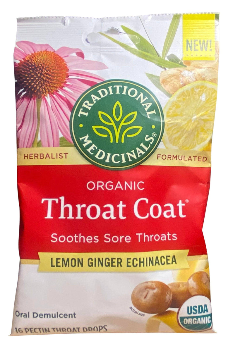 Throat Drops, Organic – Traditional Medicinals