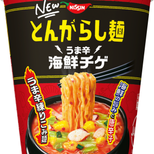 Nissin, Tongarashimen, Spicy & Hot Noodle, Seafood, Hot Taste