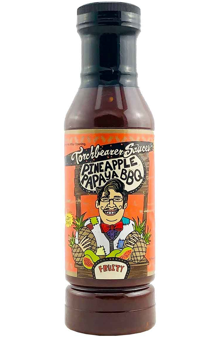 Torchbearer Pineapple Papaya BBQ Sauce