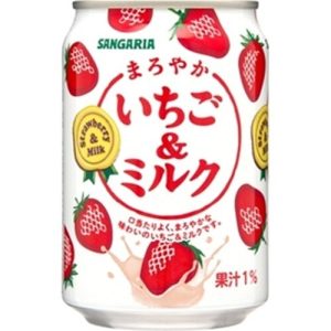 Sangaria, Maroyaka Ichigo & Milk, Strawberry and Milk Drink, 275g