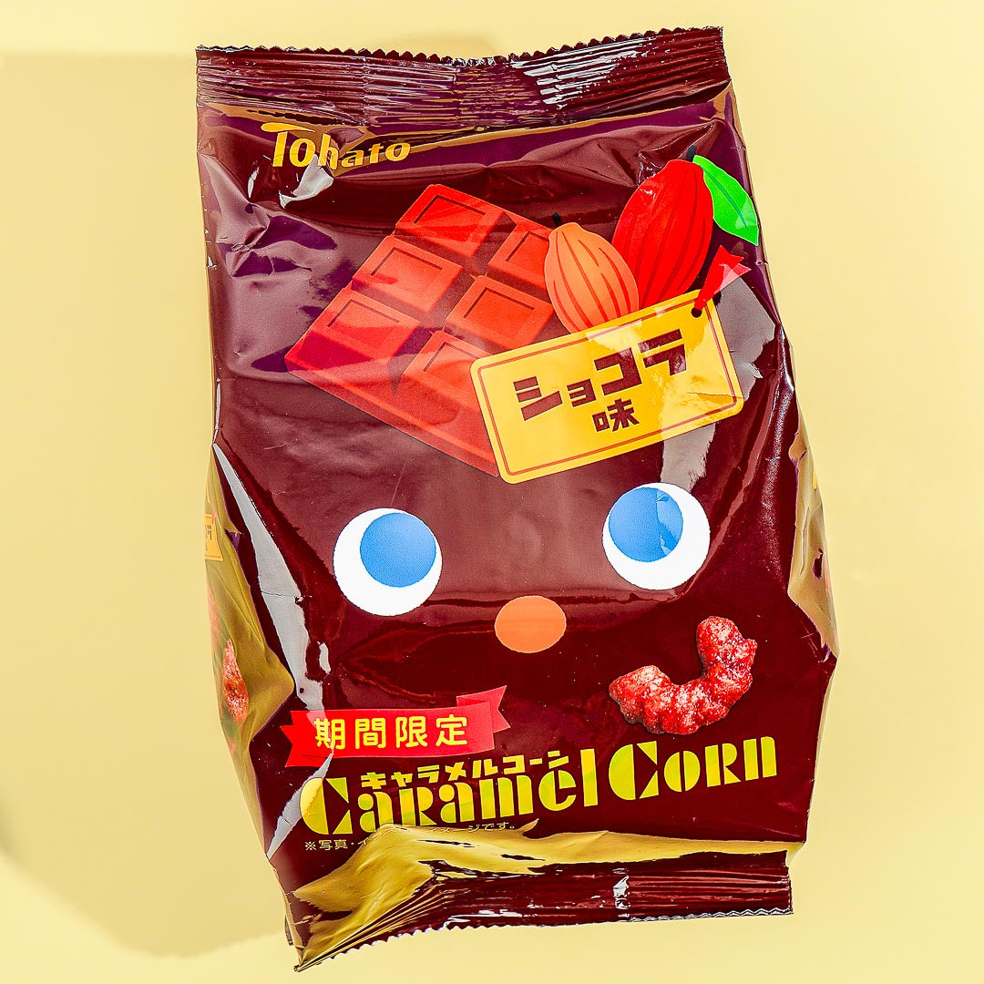 Tohato Caramel Corn – Chocolate