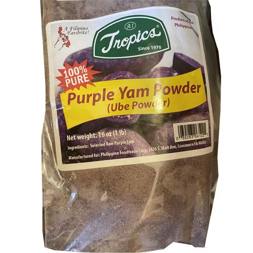 Tropics – Ube Purple Yam Powder (BIG) – 16 OZ
