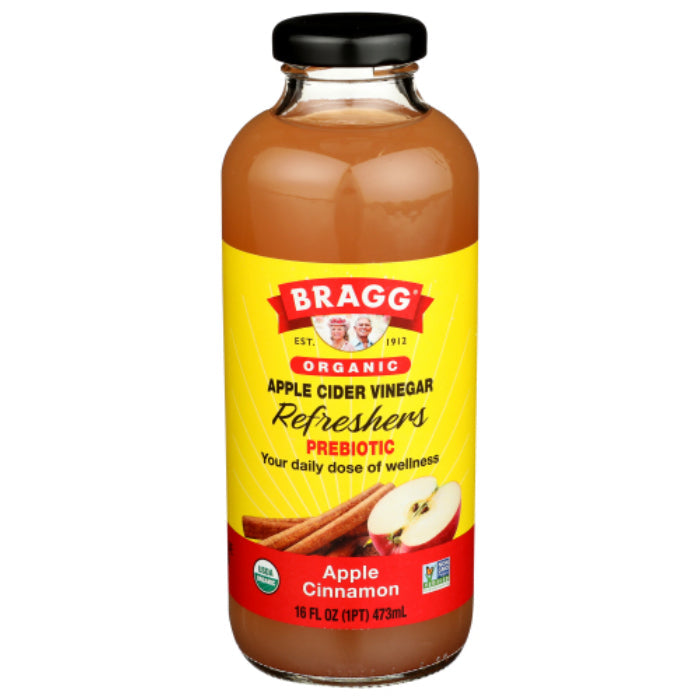 Bragg – Organic Apple Cider Beverage, Apple, 16 fl oz – Pack of 12
