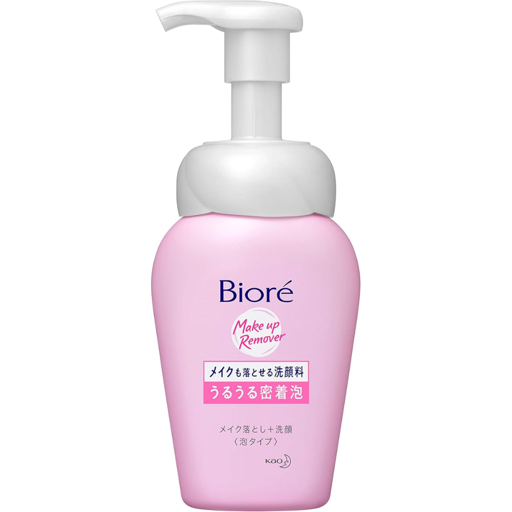 Bioré Makeup Removing & Facial Wash Foam 160ml – Made in JAPAN – Tokyo Sakura Mall