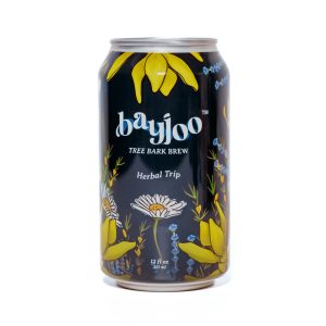 Bayjoo Herbal Trip Tree Bark Brew Can – 12 Cans case