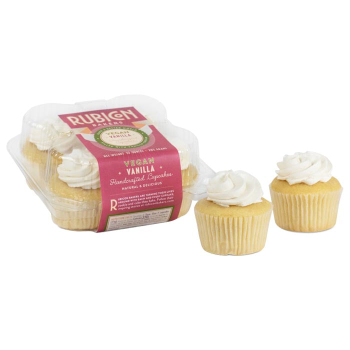 Rubicon Bakers – Vegan Cupcakes, 10oz | Multiple Flavors