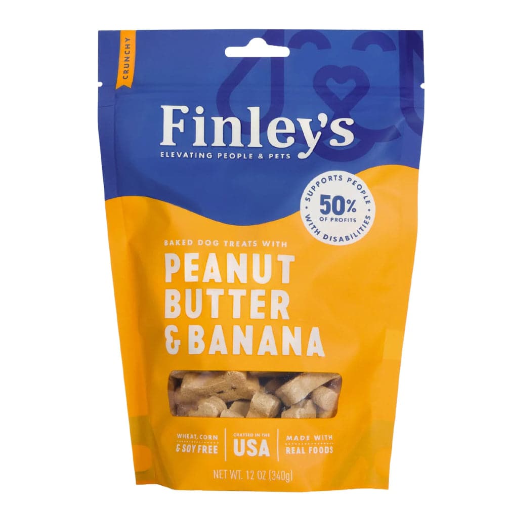 Finley’S – Peanut Butter & Banana Crunchy Biscuits