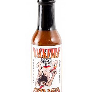 Backfire Peppa Sauce, A Real Butt Burner!