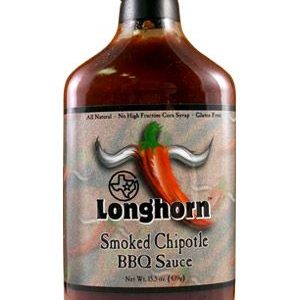 Texas Longhorn Smokey Chipotle Barbecue Sauce, 15oz.