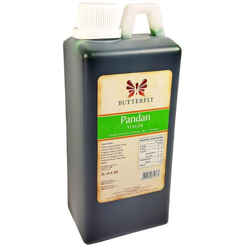 Butterfly – Pandan Flavor Paste BIG – 1 Liter