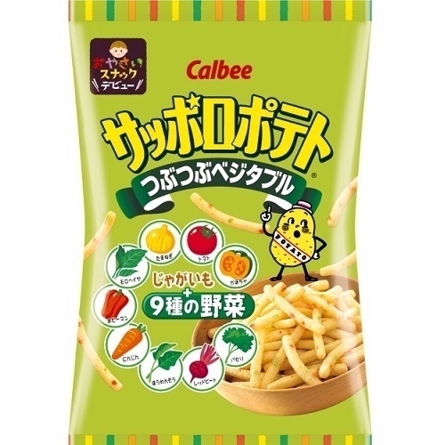 Calbee “Sapporo Potato, Vegetable flavor”, 80g