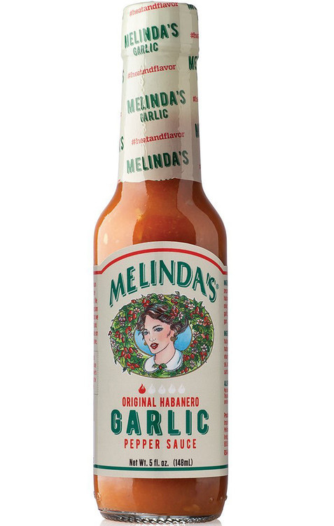 Melinda’s Garlic Habanero Hot Sauce, 5oz.