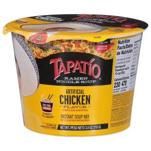 Tapatio Ramen Noodle Soup Artificial Chicken