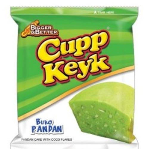 Cupp Keyk – Buko Pandan – 10 Pack