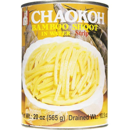 Chaokoh – Bamboo Shoot in Water Strip – 20 OZ