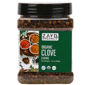Zayd Organic Cloves Whole 12.3oz, USDA Organic Certified