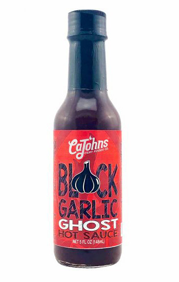 CaJohn’s Black Garlic Ghost Pepper Hot Sauce, 5oz.