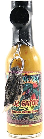 Toe Gator Habanero Mustard Sauce, 5oz.