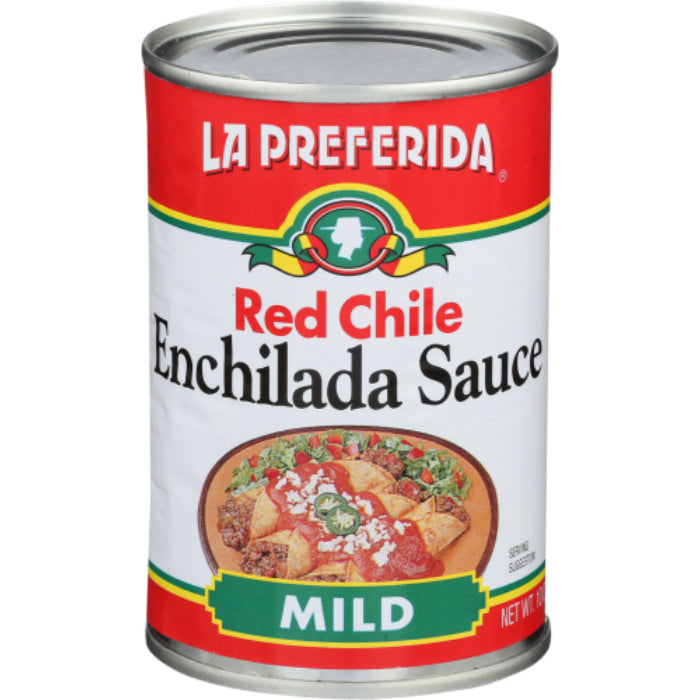 La Preferida – Mild Red Enchilada Sauce, 10 Oz – Pack of 12