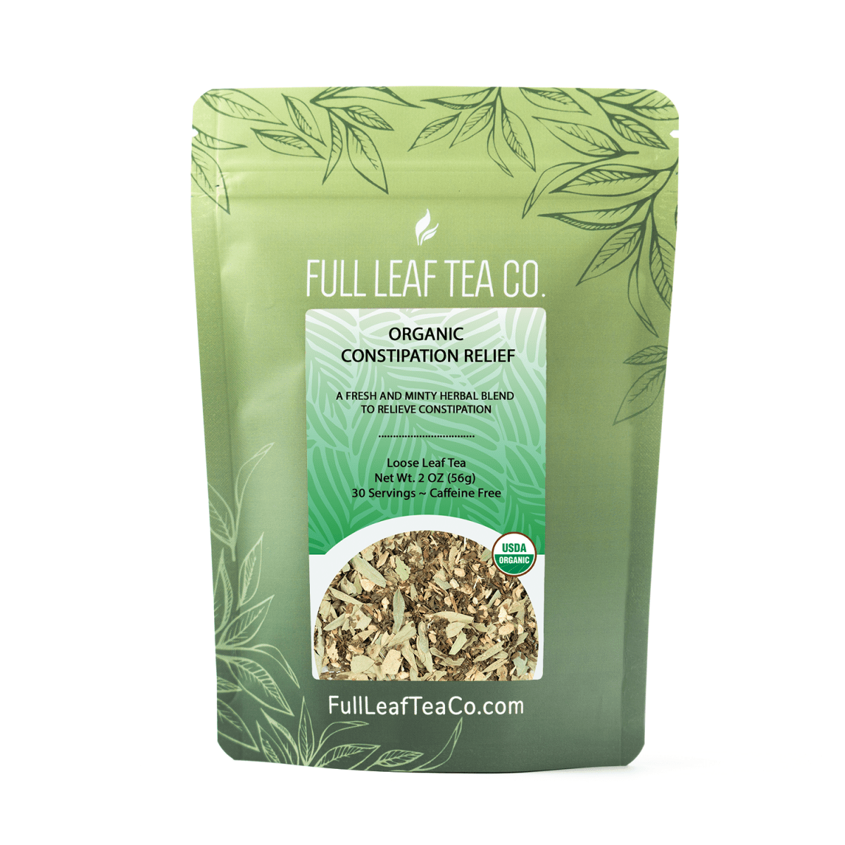 Organic Constipation Relief Retail Bags – Case of 6