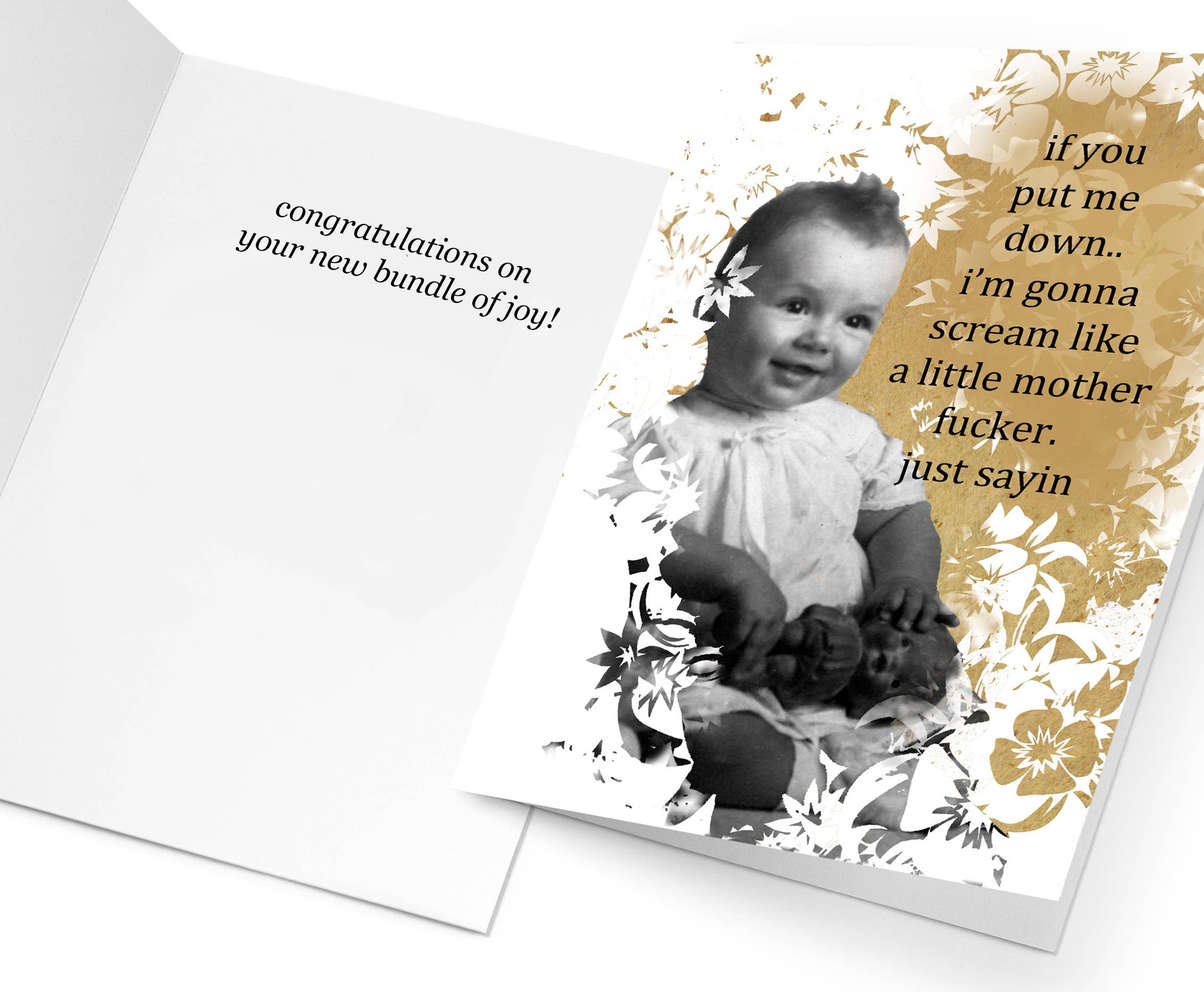 Erin Smith Art – 666 Bundle of Joy Greeting Card