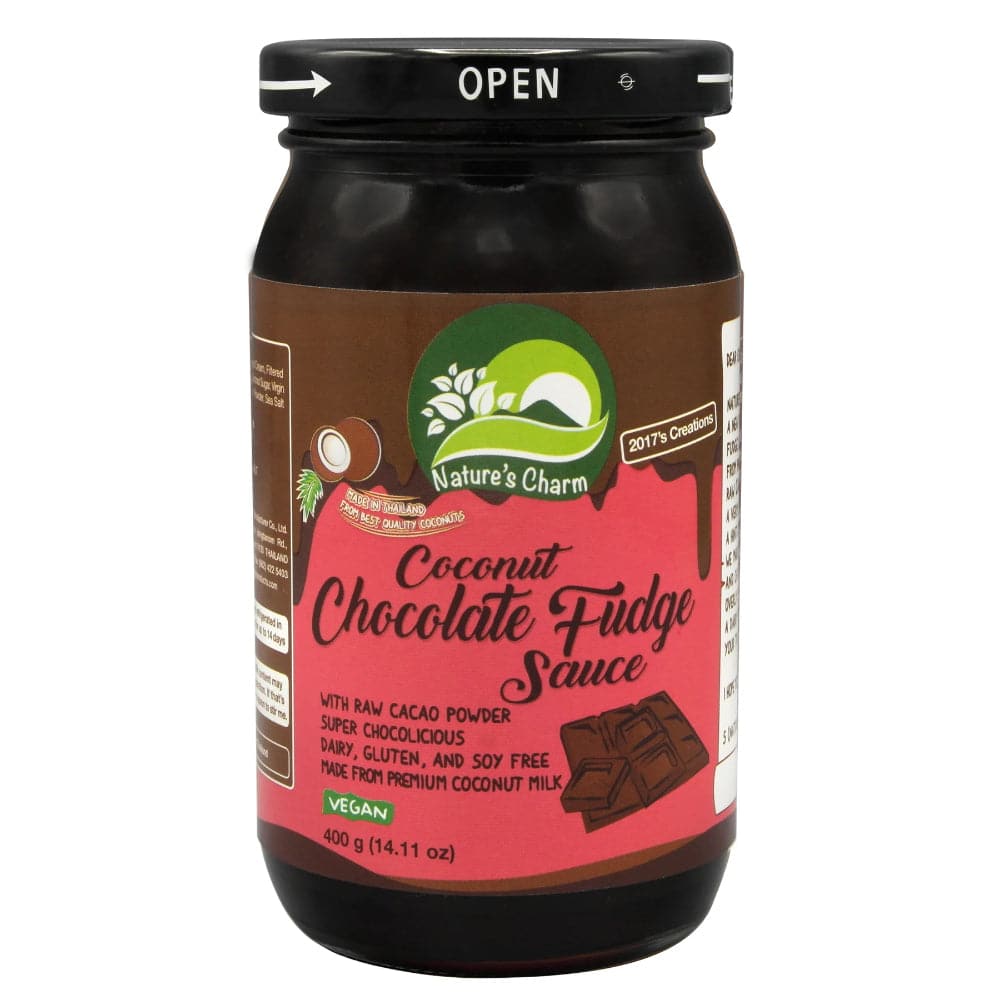 Nature’s Charm – Coconut Chocolate Fudge Sauce – 400g