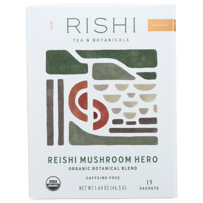 Rishi – Reishi Mushroom Tea, 15 Bags