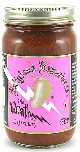 Religious Experience Salsa The Wrath, 12oz.