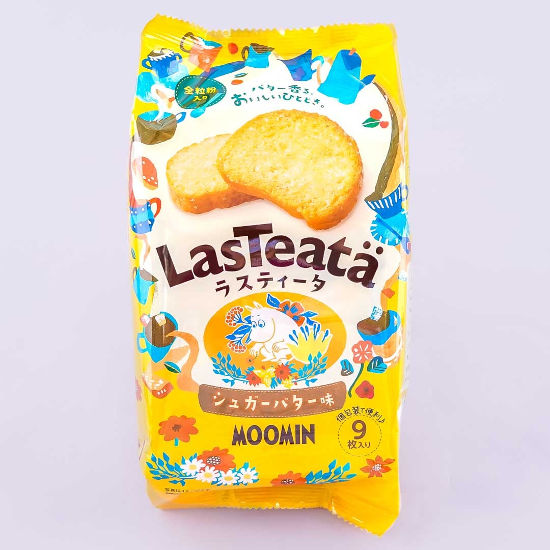 Oyatsu Moomin LasTeata Biscuits – Sugar Butter