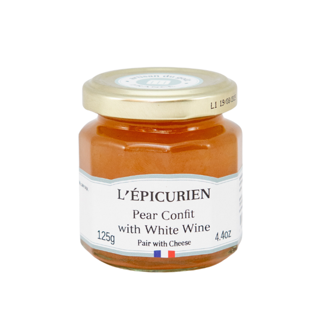L’epicurien Confit of Pear & White Wine 4.4 oz.