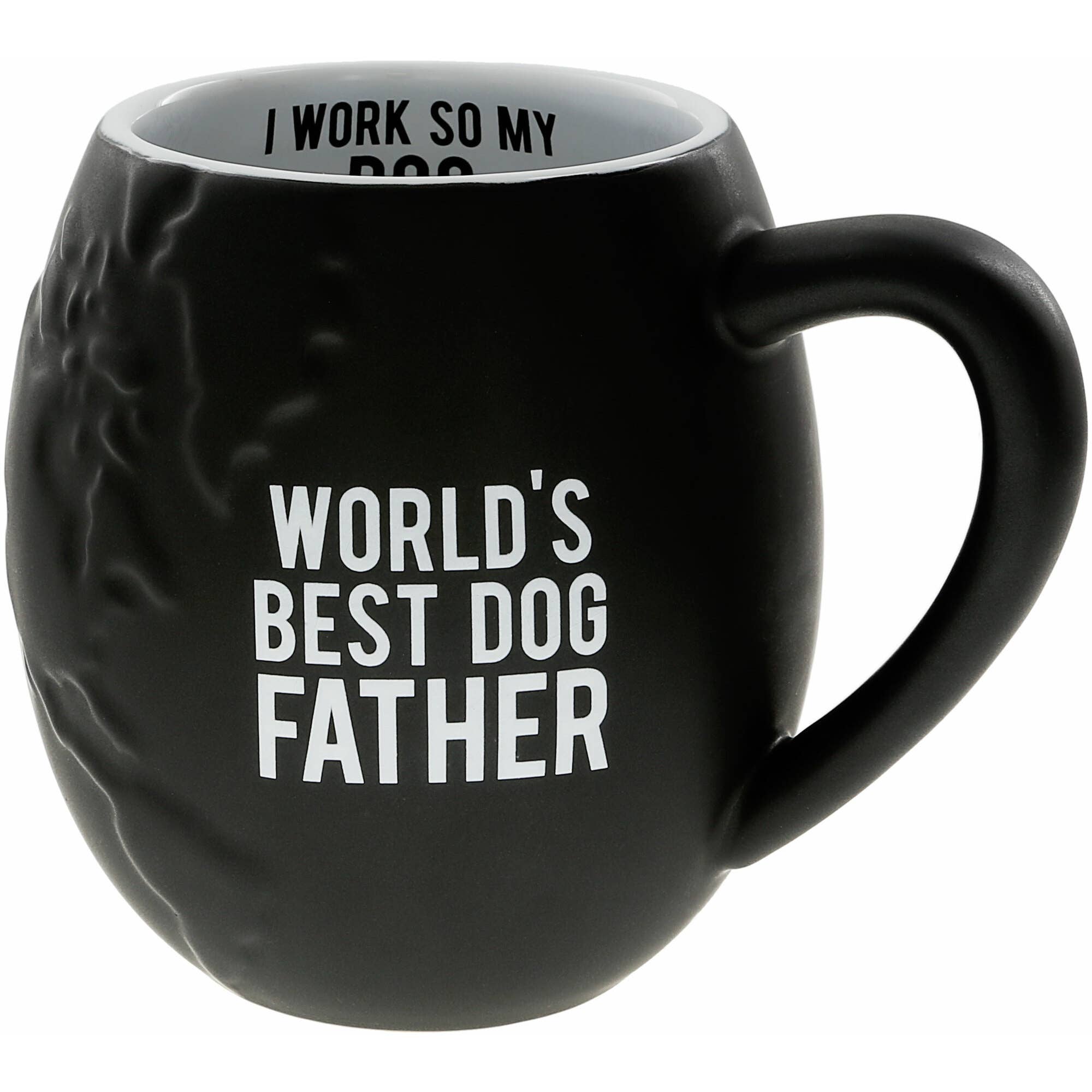 Pavilion – World’s Best Dog Father – 20 oz Embossed Mug