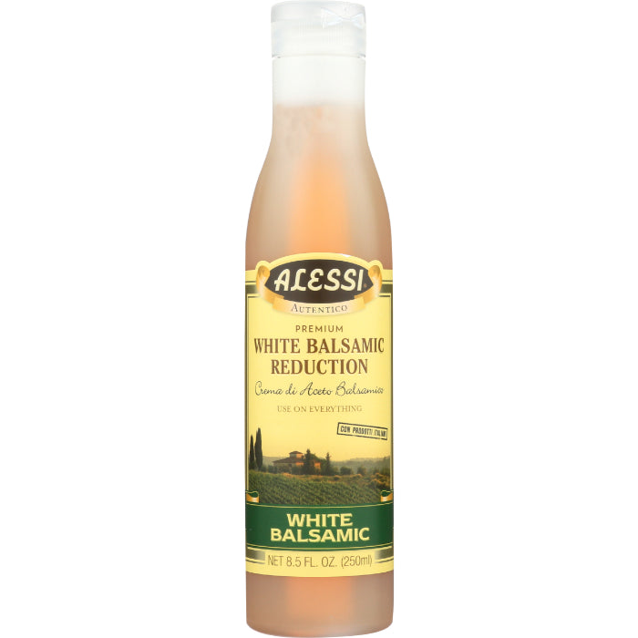 Alessi – White Glaze Balsamic Vinegar Reduction, 8.5 Oz – Pack of 6