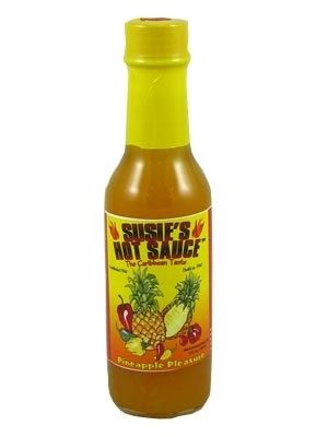 Susie’s Pineapple Pleasure Hot Sauce, 5oz.