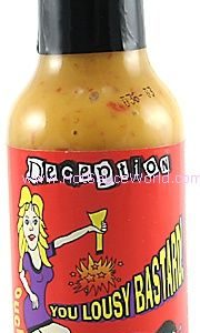 You Lousy Bastard Hot Sauce, 5oz.