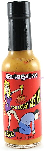 You Lousy Bastard Hot Sauce, 5oz.