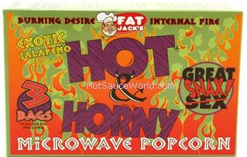 Hot & Horny Jalapeno Popcorn, 3.5oz.
