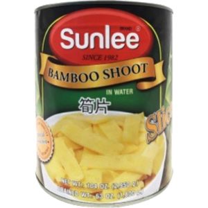 Sunlee Brand – Bamboo Shoot in Water – SLICED – 20 OZ