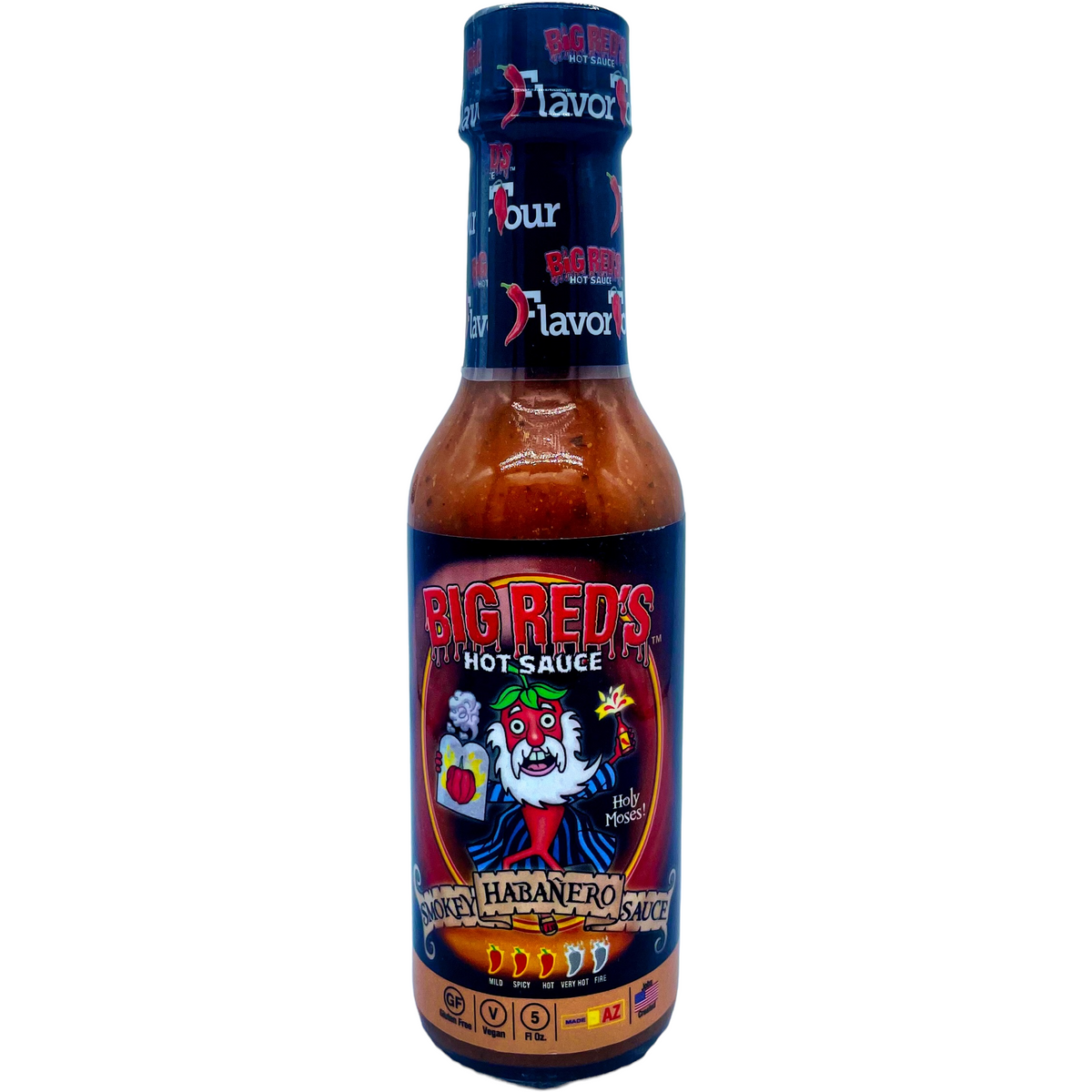 Big Red’s Smokey Habanero Hot Sauce