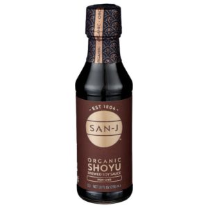 San J Sauce Shoyu Org 10 Oz – (Pack of 6)