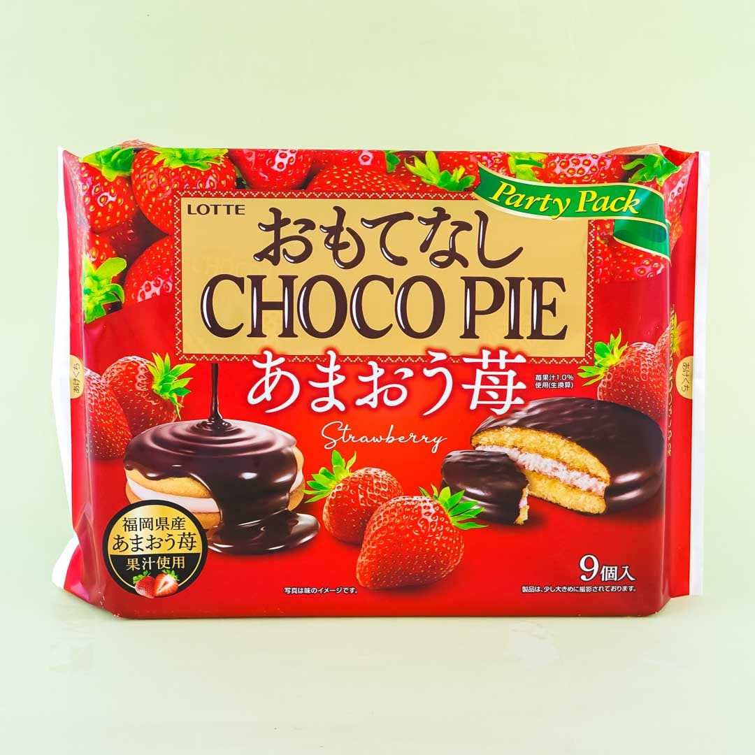 Lotte Choco Pie – Amaou Strawberry