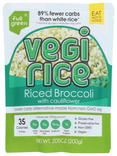 Fullgreen – Riced Broccoli & Cauliflower, 7.05 oz | Pack of 1