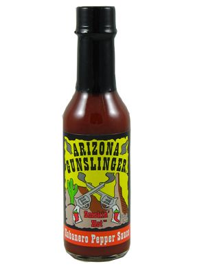 Arizona Gunslinger Smokin Hot Habanero Pepper Sauce, 5oz.