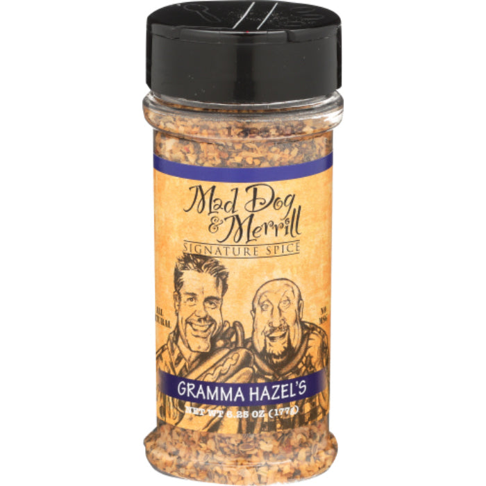 Maddog & Merrill – Seasoning, Gramma Hazel’s, 6.25 oz – Pack of 12