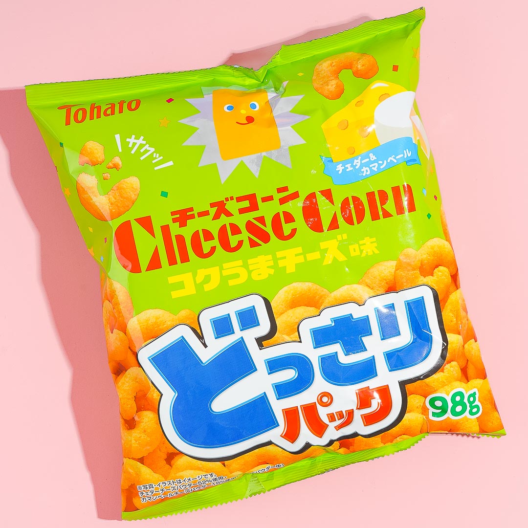 Tohato Cheese Corn Large Pack – Cheddar Cheese