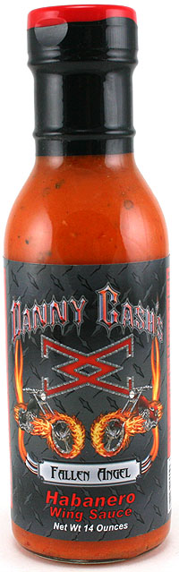 Danny Cash’s Fallen Angel Habanero Wing Sauce, 14oz.