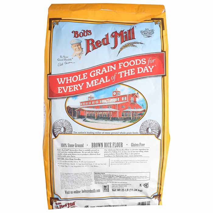 Bob’s Red Mill – Gluten-Free Brown Rice Flour | Buy Now at PlantX